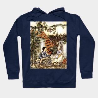 Kay and Gerda - The Snow Queen - Arthur Rackham Hoodie